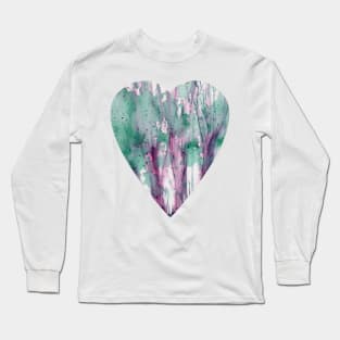 Enchanted forest (heart) Long Sleeve T-Shirt